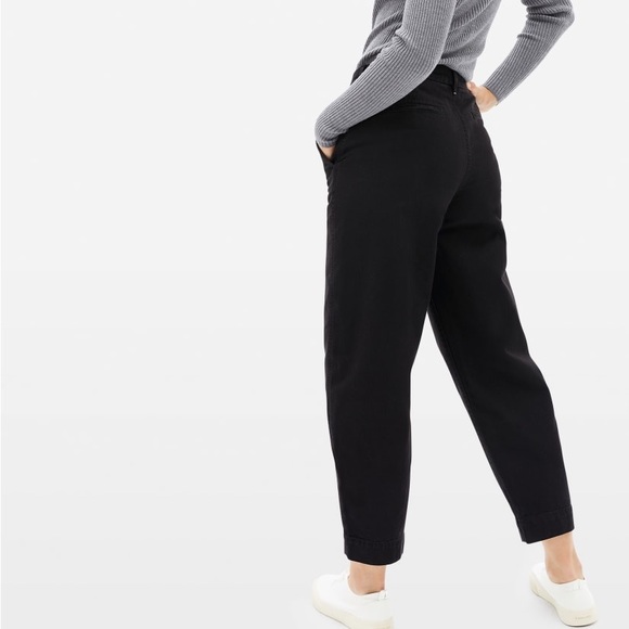 NWT Everlane Curved Canvas Pants Size 6 - Picture 3 of 8